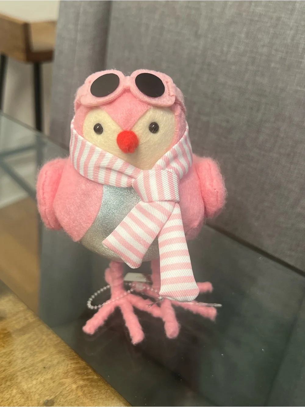 2018 Target Wondershop Featherly Friends Bird JOLI Valentines Pink Tag Spritz